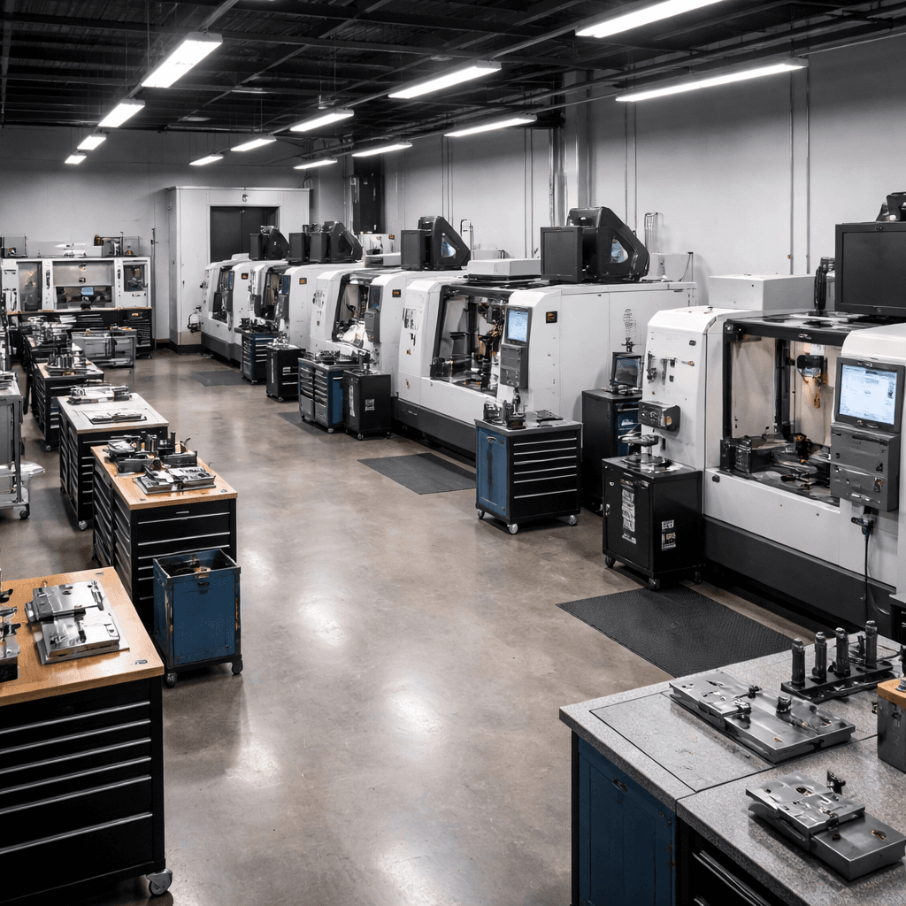 ProtoCoyote machine shop floor